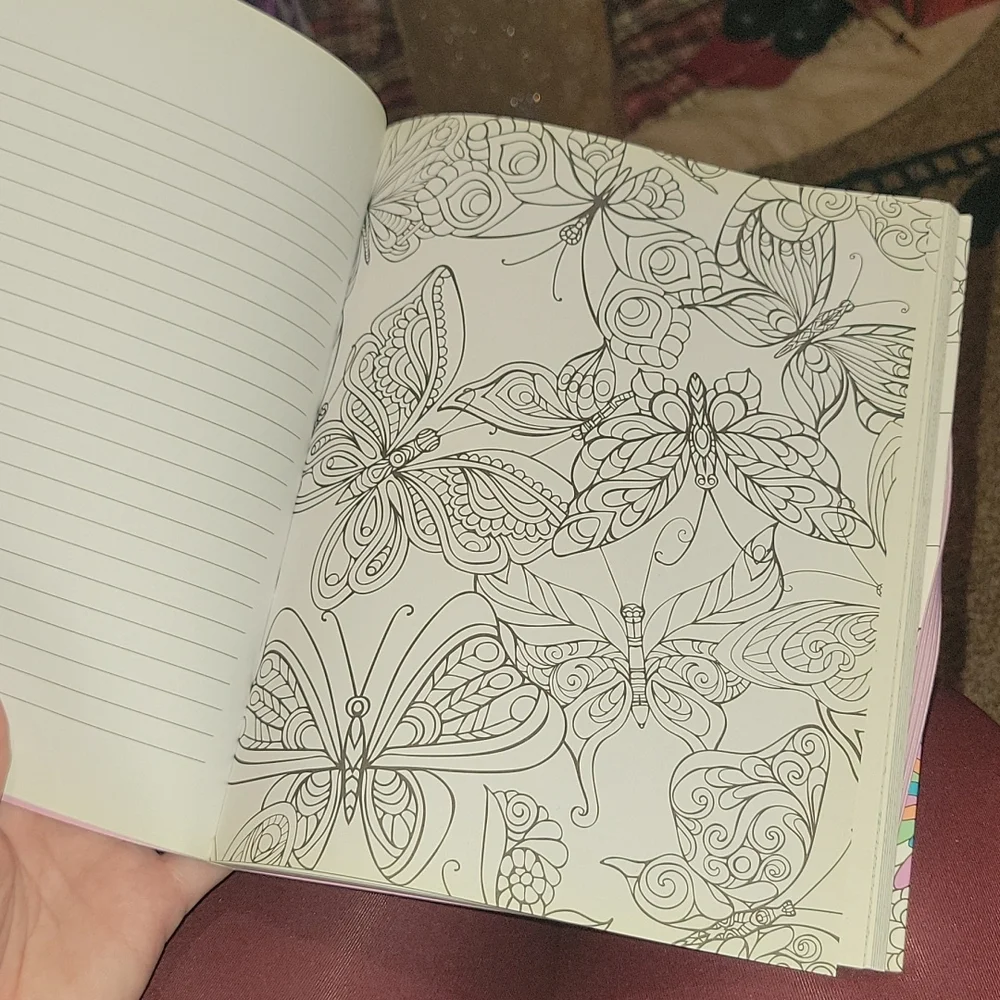 Lovely world a coloring journal